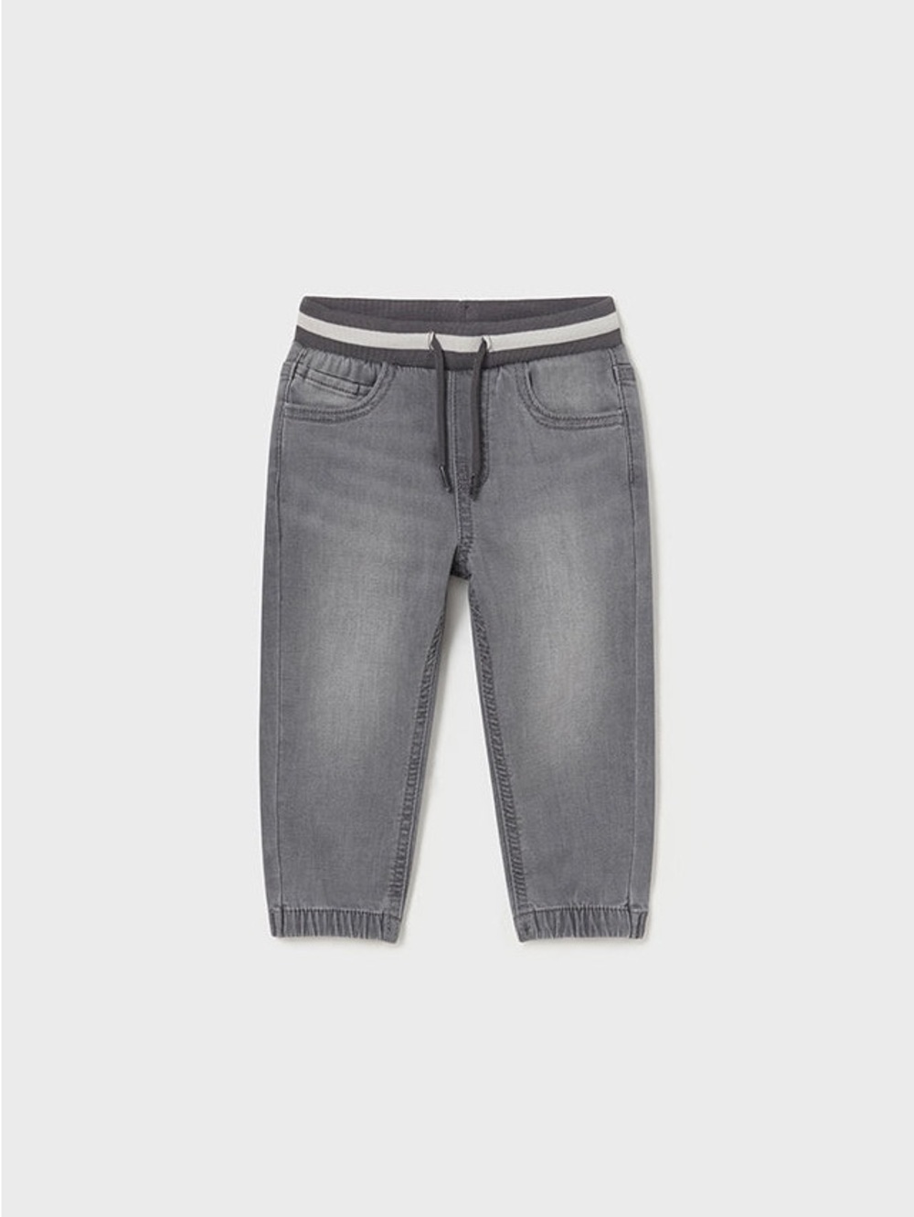 Kids' Gray Jogger Denim Pants. NWOT 6m